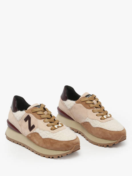 Sneakers In Leather Nathan baume Multicolor women 52NS0704 other view 1