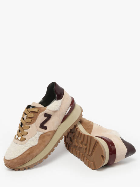 Sneakers In Leather Nathan baume Multicolor women 52NS0704 other view 2