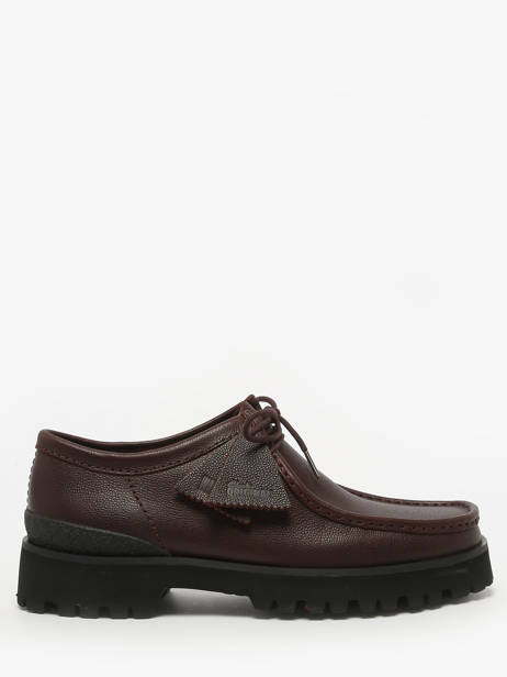 Derby Shoes In Leather Clarks Brown men 26183314