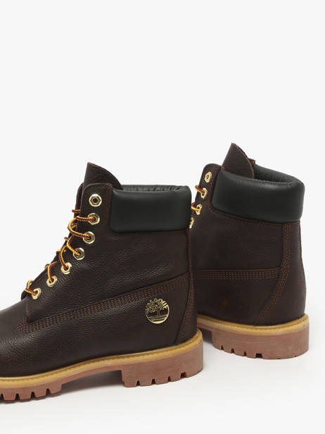 Boots In Leather Timberland Brown men 2P6WEXU1 other view 2