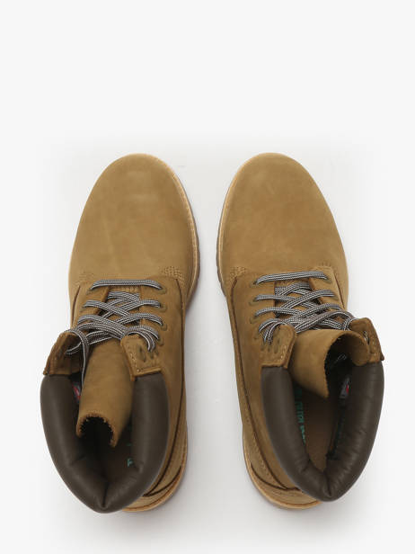 Boots In Leather Timberland Green men 2P6WA5D1 other view 3
