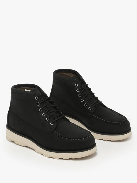 Boots In Leather Timberland Black men 6CEPEK41 other view 1