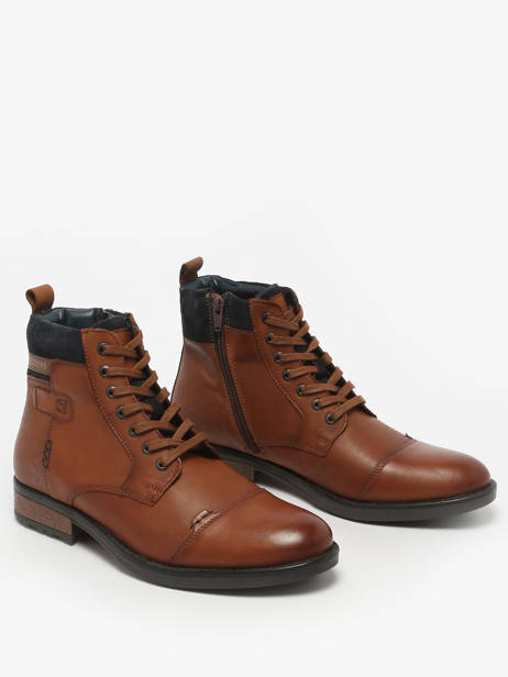Boots In Leather Redskins Brown men SPICY other view 1