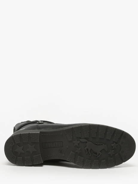 Bottines Mustang Noir women M0052001 vue secondaire 4