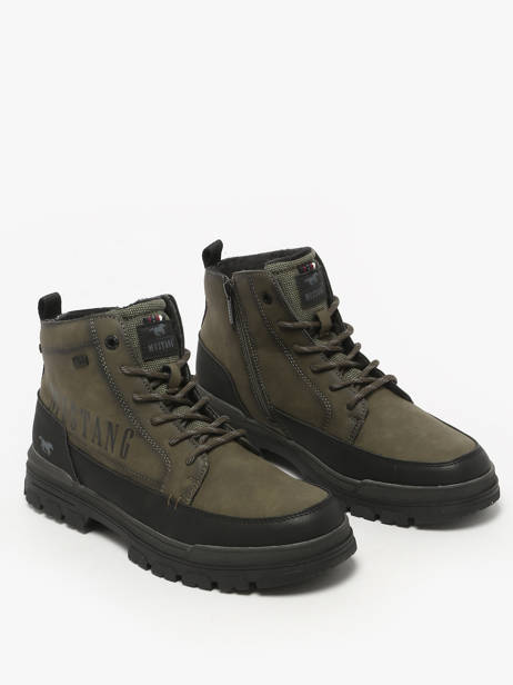 Boots Mustang Green men M0101004 other view 1