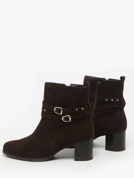 Heeled Boots In Leather Gabor Brown women 18 other view 2