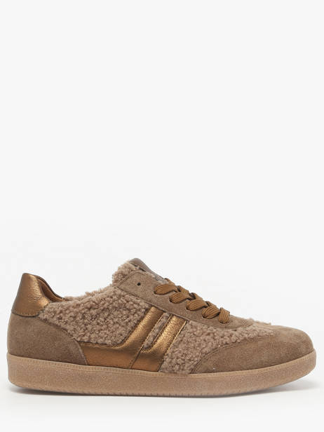 Sneakers In Leather Gabor Brown women 34