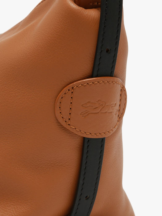 Longchamp Besace longchamp cuir Hobo bag Brown