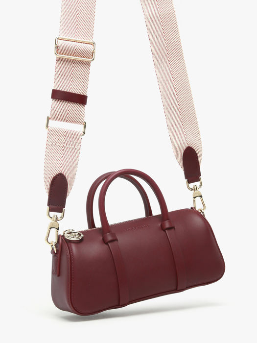 Longchamp Daylong chevron Handbag Violet