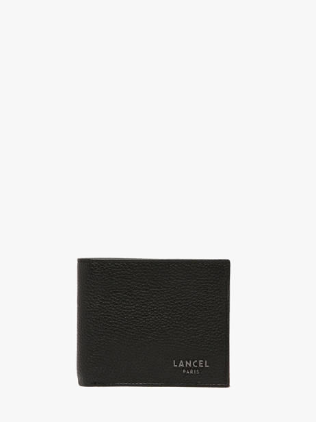 Wallet Leather Lancel Black come A12881