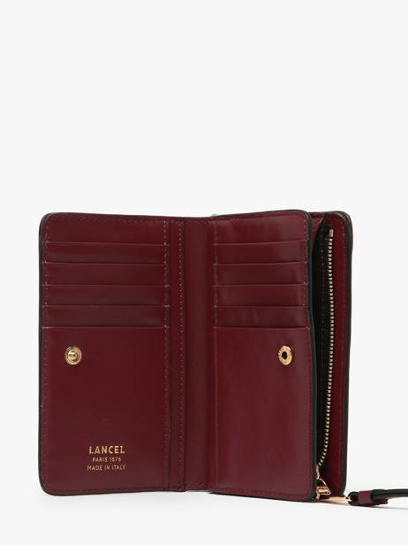 Leather Origami Wallet Lancel Violet origami A13423 other view 1