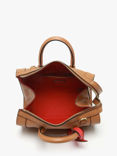 Bowling Bag Bcbg Leather Lancel Brown bcbg A13689 other view 2