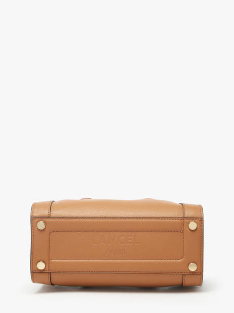 Bowling Bag Bcbg Leather Lancel Brown bcbg A13689 other view 4