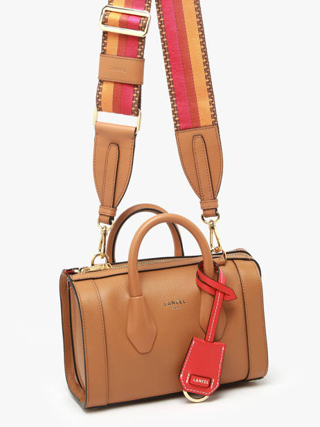 Bowling Bag Bcbg Leather Lancel Brown bcbg A13689 other view 1