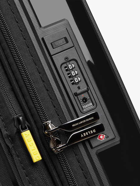 Valise Cabine Extensible Delsey Noir lutece 3802801 vue secondaire 1