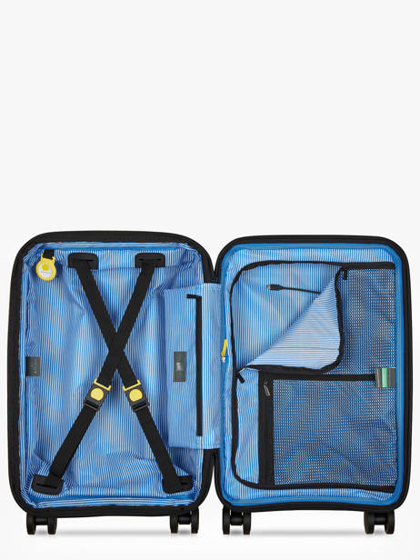 Valise Cabine Extensible Delsey Noir lutece 3802801 vue secondaire 3