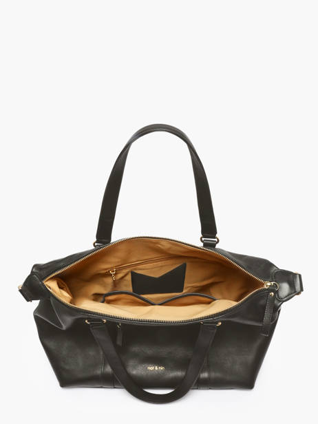 Shoulder Bag Vintage Leather Nat et nin Brown vintage THYLANE other view 3