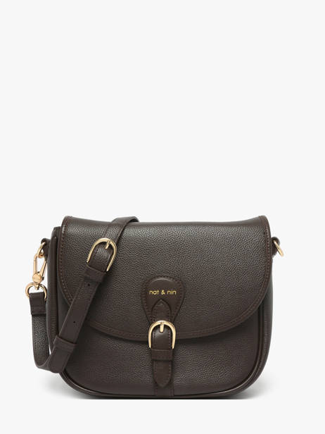 Shoulder Bag Vintage Leather Nat et nin Brown vintage OLIVIA