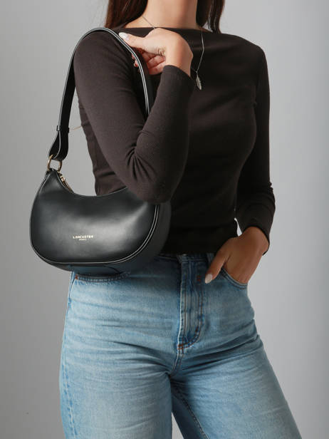 Shoulder Bag Donna Aria Leather Lancaster Black donna aria 75 other view 1