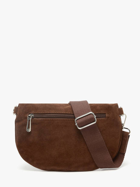 Belt Bag Miniprix Brown velvet F7505 other view 3