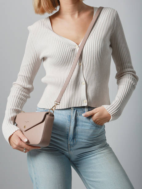 Crossbody Bag Saffiano David jones Pink saffiano 5 other view 1