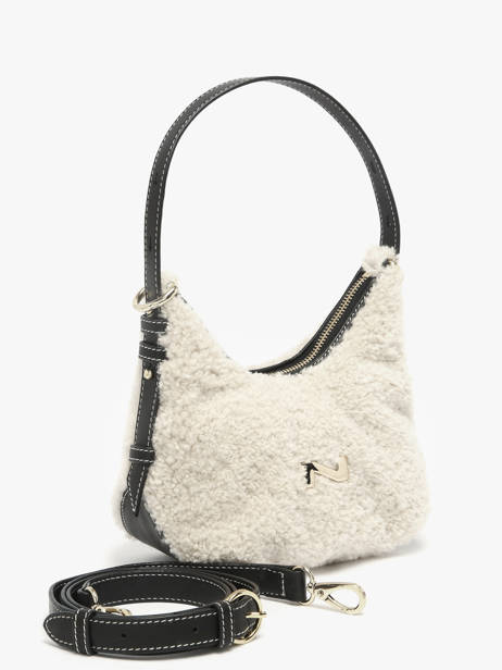 Shearling Leather Sam Crossbody Bag Nathan baume Beige vogue S other view 2