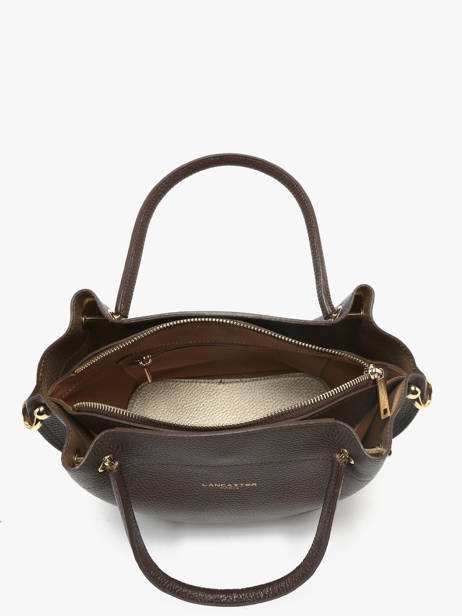 Sac à Main Foulonne Double Cuir Lancaster Marron foulonne double 18 vue secondaire 3