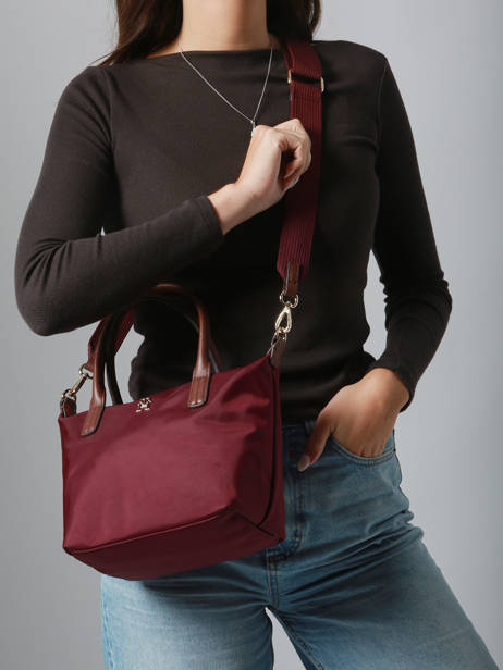 Crossbody Bag Popette Nylon Tommy hilfiger Red popette AW17709 other view 1
