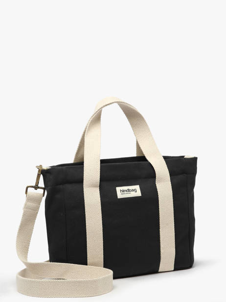 Satchel Best Seller Cotton Hindbag Black best seller LOUISE other view 2