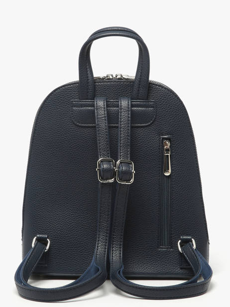Backpack Miniprix Blue grained F2547 other view 3