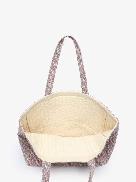 Shoulder Bag Floral Cotton Bindi atelier Multicolor floral MS other view 2