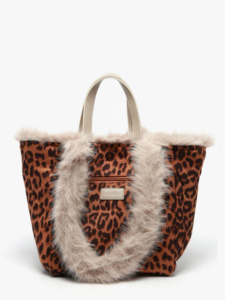 Shoulder Strap Satchel Fur Fur Miniprix Brown fur A471 other view 1