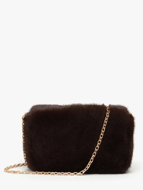 Medium Faux Fur Moon Crossbody Bag Vanessa bruno Brown moon 30V40533 other view 3