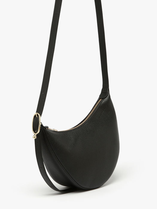 Longchamp Le foulonné Messenger bag Black