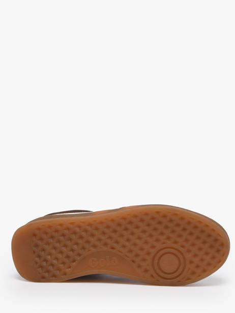 Sneakers Grandslam En Cuir Gola Marron women CLA589 vue secondaire 4