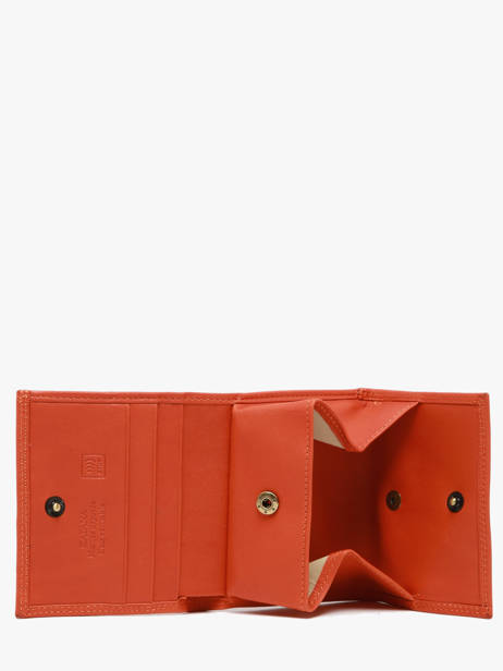 Coin Purse Leather Katana Orange marina 753047 other view 1