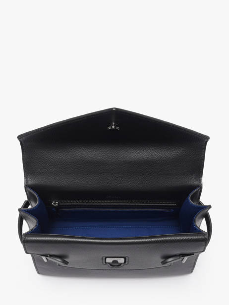 Medium Grained Leather Emilie Shoulder Bag Le tanneur Black emily TEMI1014 other view 3