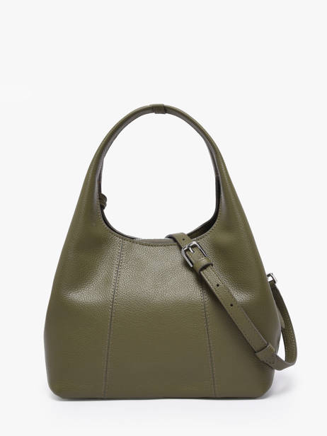 Small Leather Juliette Satchel Le tanneur Green juliette TJET1000 other view 3