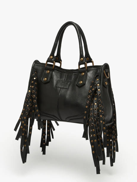 Shoulder Bag Dakota Eyelet Leather Basilic pepper Black dakota eyelet BDAE72 other view 1