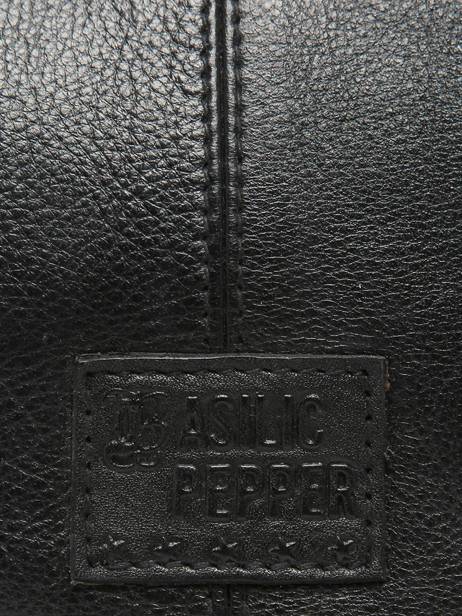 Shoulder Bag Dakota Eyelet Leather Basilic pepper Black dakota eyelet BDAE72 other view 4