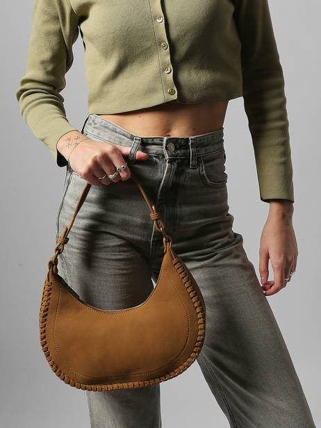 Shoulder Bag Lace Miniprix Brown lace 88132 other view 1