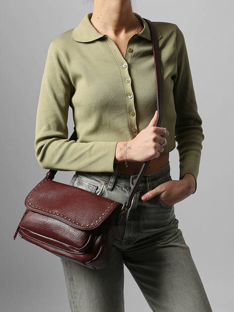 Shoulder Bag Studs Miniprix Violet studs 2343 other view 1