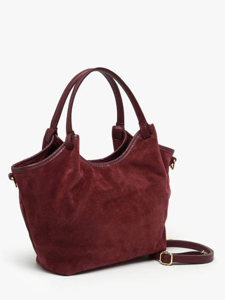 Shoulder Bag Velvet Caviar Leather Milano Violet velvet caviar VC241111 other view 1