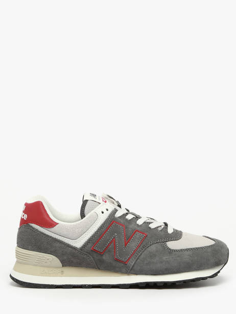 Sneakers 574 In Leather New balance Gray boy U574QGY