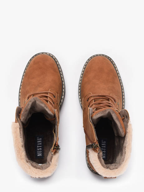 Heeled Boots Mustang Brown women M0132003 other view 3