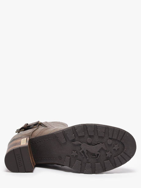 Heeled Boots Mustang Gray women M0182004 other view 4