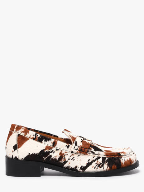 Moccasins In Leather Inuovo Multicolor women MDC071