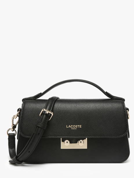 Sac Bandoulière Champs Elysee Cuir Lacoste Noir champs elysee NF5099PH