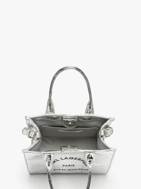 Crossbody Bag Rsg Metallic Karl lagerfeld Silver rsg A4W50059 other view 2