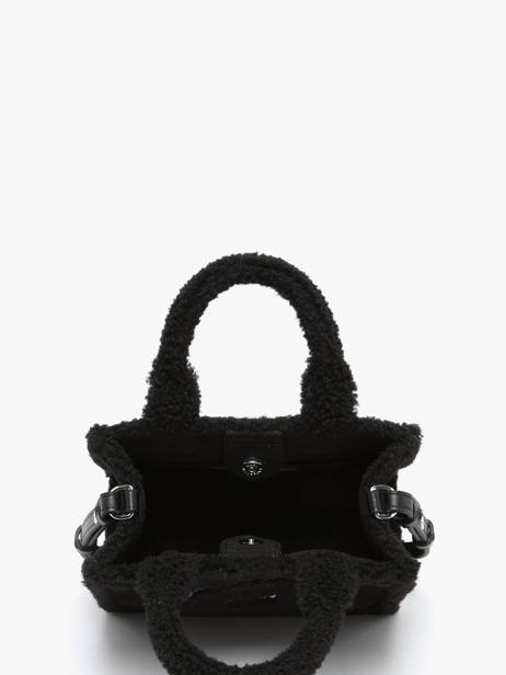 Rue St Guillaume Shearling Mini Tote Karl lagerfeld Black rsg A4W50016 other view 2